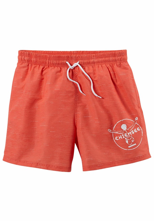 Chiemsee Badeshorts »Melange« mit Logodruck, seitliche Eingrifftaschen