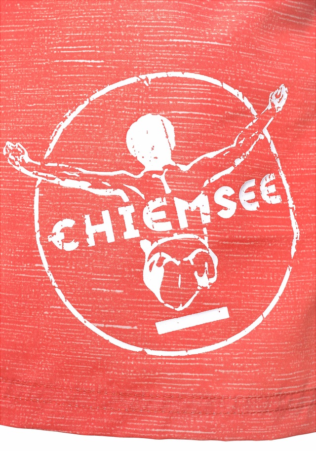 Chiemsee Badeshorts »Melange« mit Logodruck, seitliche Eingrifftaschen