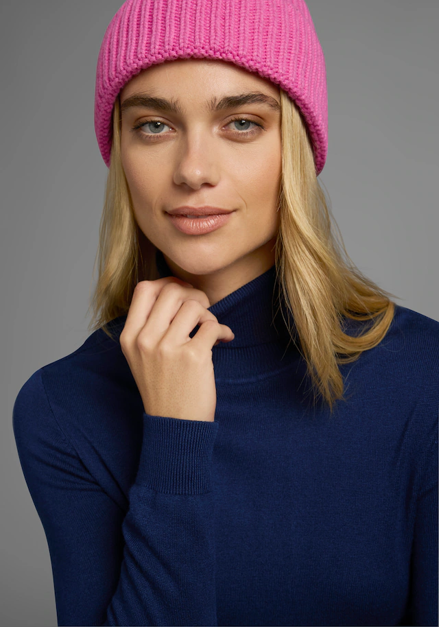 AJC Strickkleid mit Rollkragen aus Viskosemischung