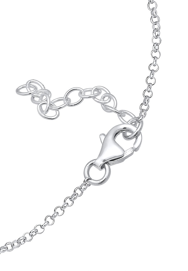 Elli Armkette »Armband Infinity/Unendlichkeit mit Zirkonia 925 Silber«