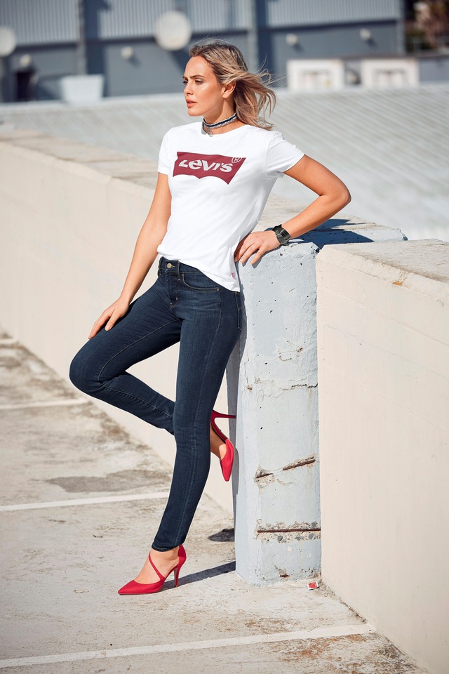 Levi's® T-Shirt »THE PERFECT TEE« mit Logoprint