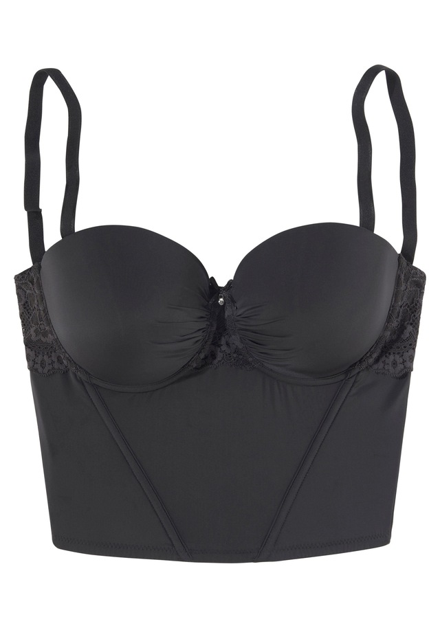 LASCANA Corsage mit herausnehmbaren Push-up Kissen, sexy Dessous