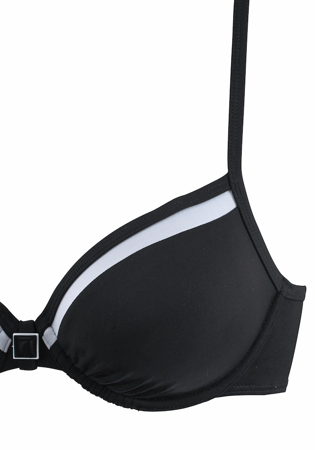 LASCANA Bügel-Bikini mit Kontrastdetails