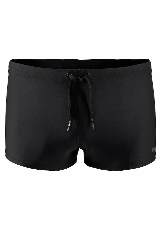 Bench. Boxer-Badehose mit Logodruck