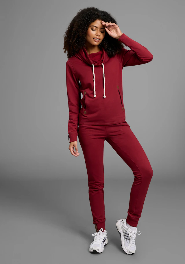 Ocean Sportswear Jogginganzug »Essentials Joggingsuit« Set, 2 Stk. mit Lederimitat-Details