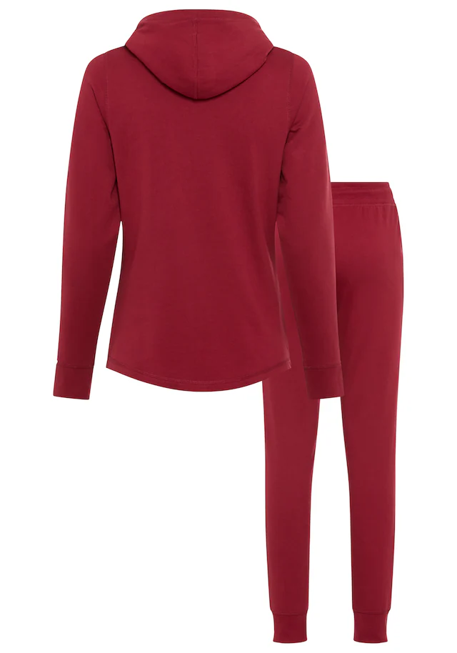 Ocean Sportswear Jogginganzug »Essentials Joggingsuit« Set, 2 Stk. mit Lederimitat-Details