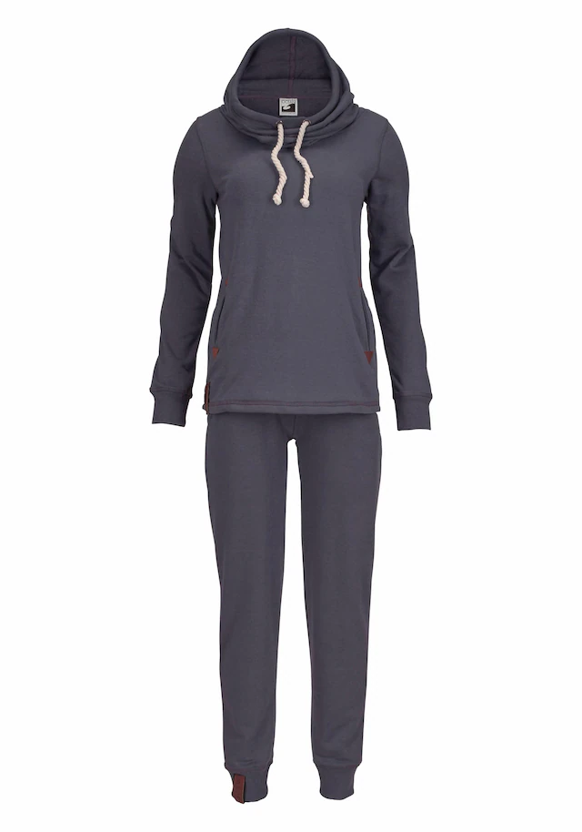Ocean Sportswear Jogginganzug »Essentials Joggingsuit« Set, 2 Stk. mit Lederimitat-Details