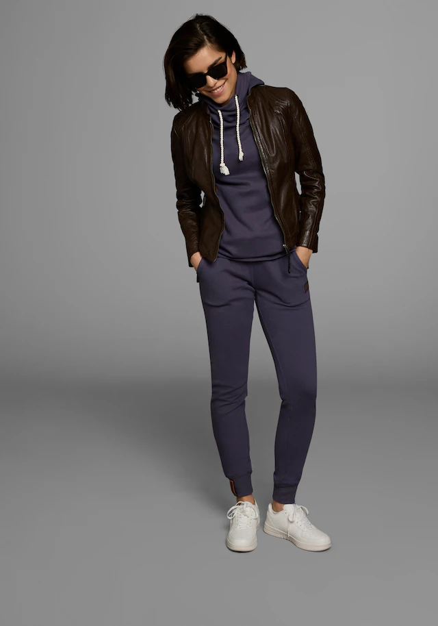 Ocean Sportswear Jogginganzug »Essentials Joggingsuit« Set, 2 Stk. mit Lederimitat-Details