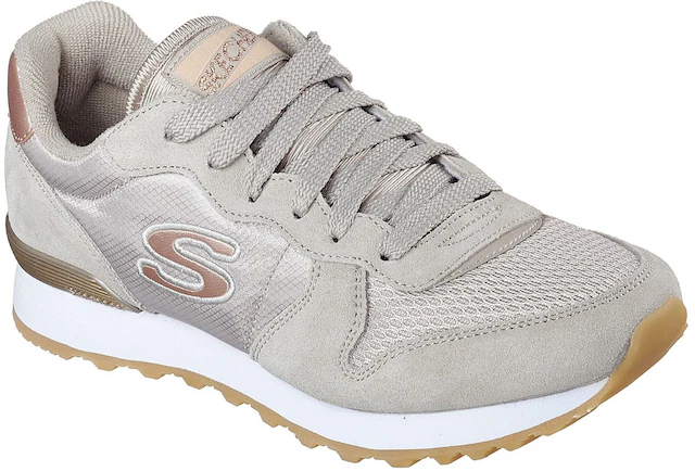 Skechers »OG 85 - GOLDN GURL« Schnürschuh, Original-Retro-Jogginschuh mit Air-Cooled Memory Foam®
