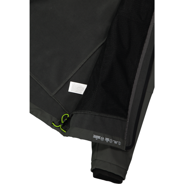 CMP Softshelljacke mit Kapuze mit hochschließendem Kragen, 3-lagig, wasserabweisend, winddicht