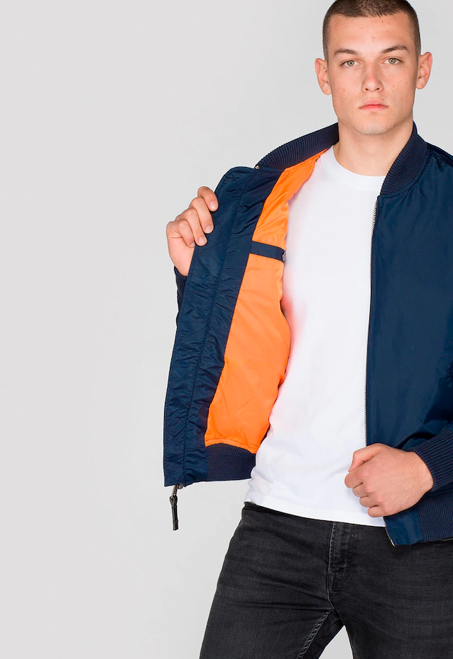Alpha Industries Bomberjacke »MA-1 TT« Kunstfaser, slim fit