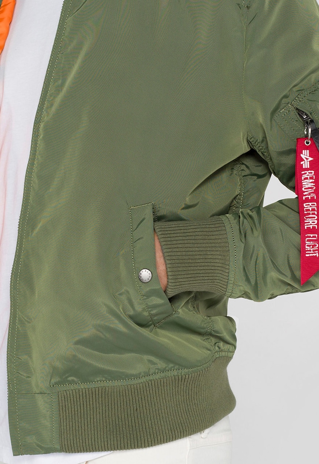 Alpha Industries Bomberjacke »MA-1 TT« Kunstfaser, slim fit