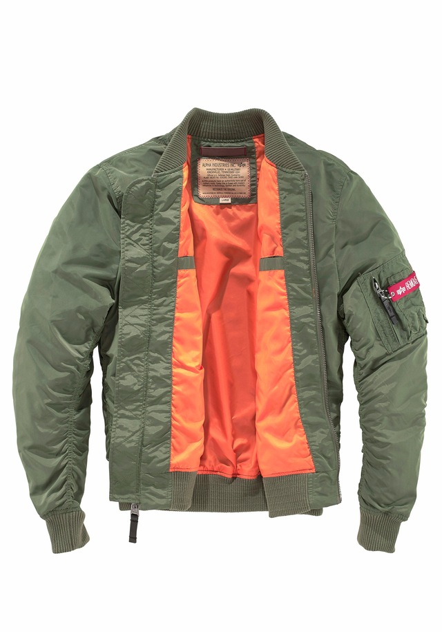 Alpha Industries Bomberjacke »MA-1 TT« Kunstfaser, slim fit