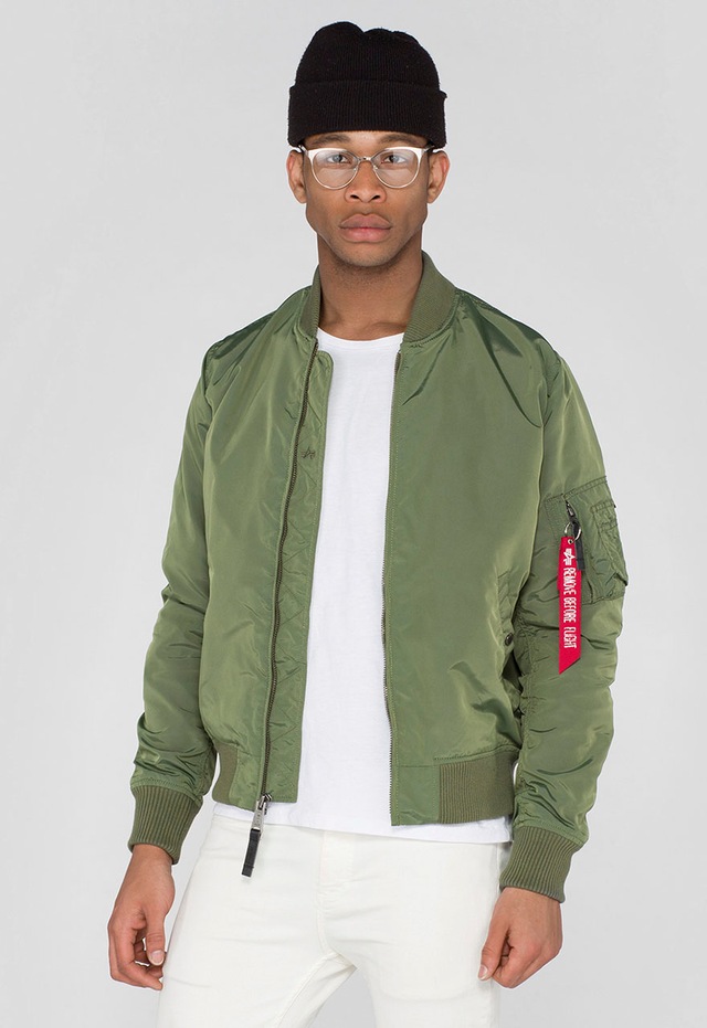 Alpha Industries Bomberjacke »MA-1 TT« Kunstfaser, slim fit
