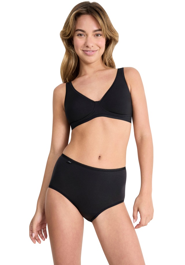 sloggi Midislip »24/7 Cotton« Spitze, blickdicht, weiche Baumwollmischung