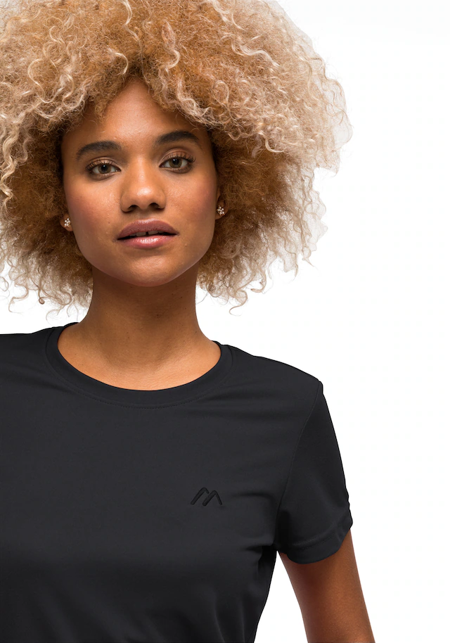 Maier Sports T-Shirt »Waltraud« Damen Kurzarmshirt, leichtes Sommer Funktionsshirt, Rundhals, Reg Fit