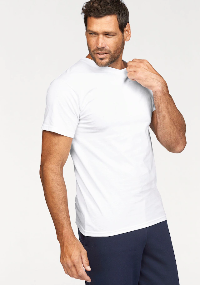 Fruit of the Loom T-Shirt Packung, 2 Stk. mit V-Ausschnitt