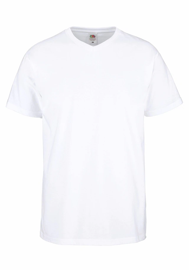 Fruit of the Loom T-Shirt Packung, 2 Stk. mit V-Ausschnitt