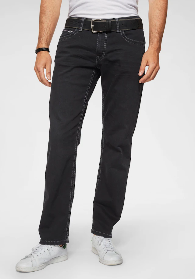CAMP DAVID Loose-fit-Jeans »CO:NO« mit markanten Nähten und Stretch