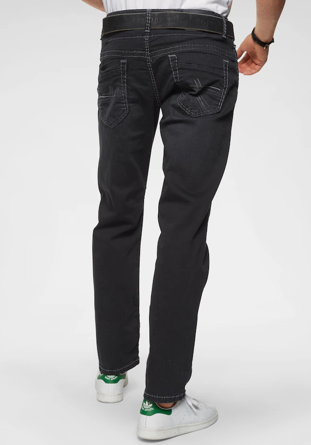 CAMP DAVID Loose-fit-Jeans »CO:NO« mit markanten Nähten und Stretch