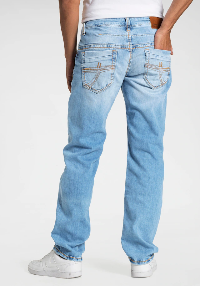 CAMP DAVID Loose-fit-Jeans »CO:NO« mit markanten Nähten und Stretch