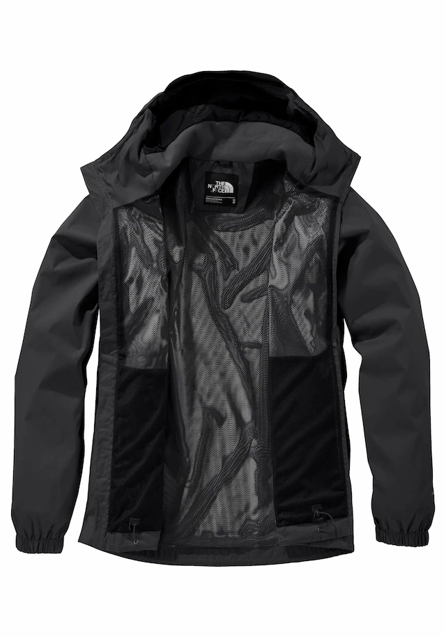 The North Face Regenjacke »MEN´S QUEST JACKET« mit Kapuze leichtes, atmungsaktives Material, mit Mesh-Futter, mit DWR-System