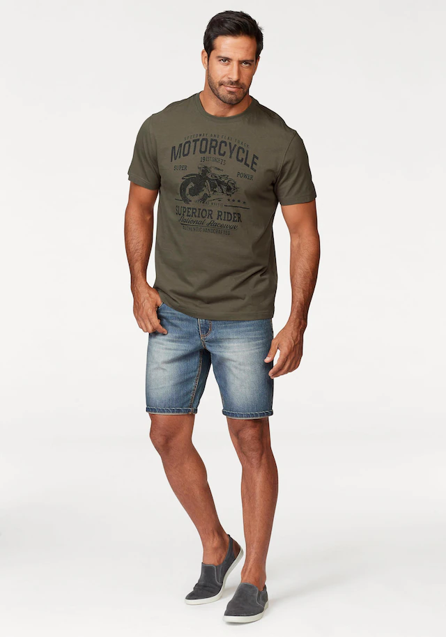Arizona T-Shirt Kurzarm, lässige Passform, bedruckt, Rundhals, casual