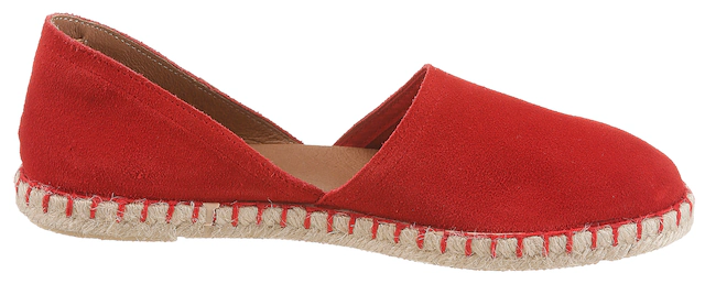 VERBENAS Espadrille »CARMEN SERRAJE« Sommerschuh, Schlappen mit Jute-Rahmen
