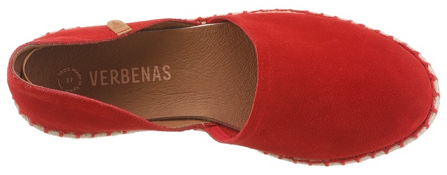 VERBENAS Espadrille »CARMEN SERRAJE« Sommerschuh, Schlappen mit Jute-Rahmen