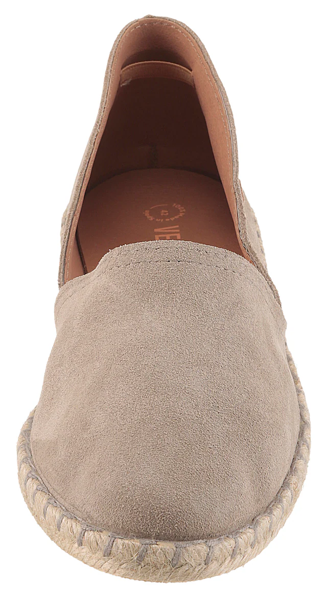 VERBENAS Espadrille »CARMEN SERRAJE« Sommerschuh, Schlappen mit Jute-Rahmen