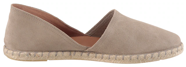VERBENAS Espadrille »CARMEN SERRAJE« Sommerschuh, Schlappen mit Jute-Rahmen