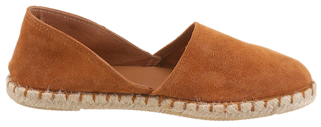 VERBENAS Espadrille »CARMEN SERRAJE« Sommerschuh, Schlappen mit Jute-Rahmen