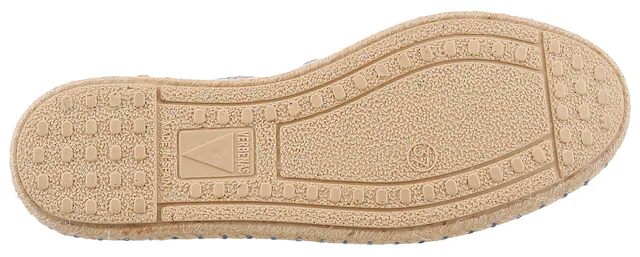 VERBENAS Espadrille »CARMEN SERRAJE« Sommerschuh, Schlappen mit Jute-Rahmen