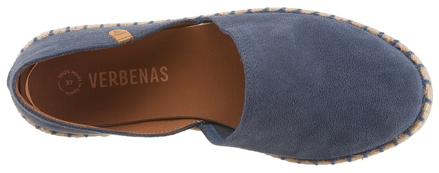 VERBENAS Espadrille »CARMEN SERRAJE« Sommerschuh, Schlappen mit Jute-Rahmen