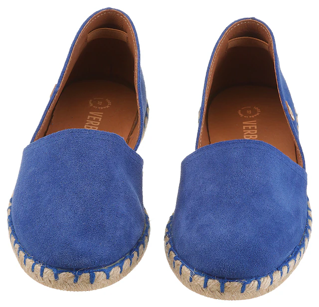 VERBENAS Espadrille »CARMEN SERRAJE« Sommerschuh, Schlappen mit Jute-Rahmen