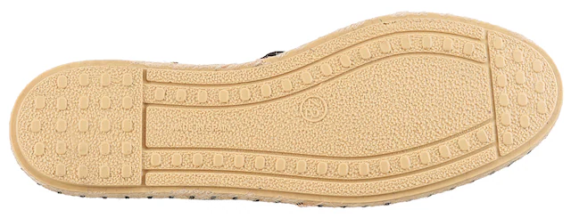 VERBENAS Espadrille »CARMEN SERRAJE« Sommerschuh, Schlappen mit Jute-Rahmen