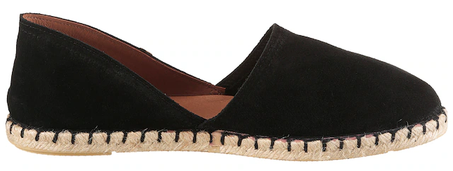 VERBENAS Espadrille »CARMEN SERRAJE« Sommerschuh, Schlappen mit Jute-Rahmen