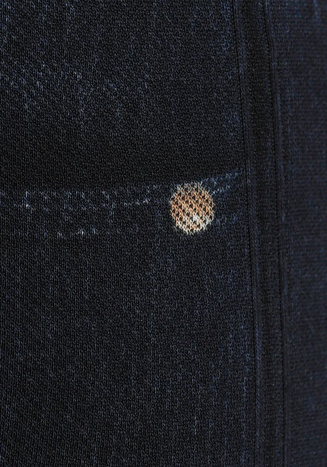 Buffalo Jeansleggings in Denim-Look mit bunten Umschlagbündchen, Jeggings