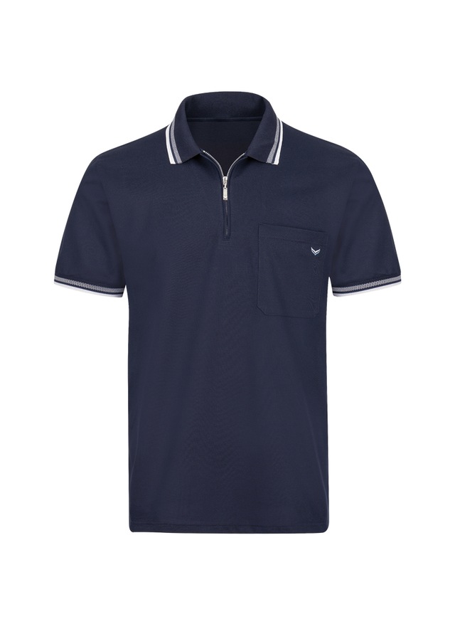 Trigema Poloshirt »TRIGEMA Poloshirt mit Reißverschluss« 1 Stk.