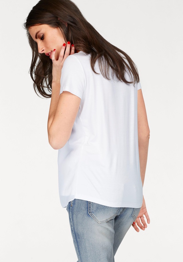 Aniston SELECTED Shirtbluse mit gedoppeltem Vorderteil