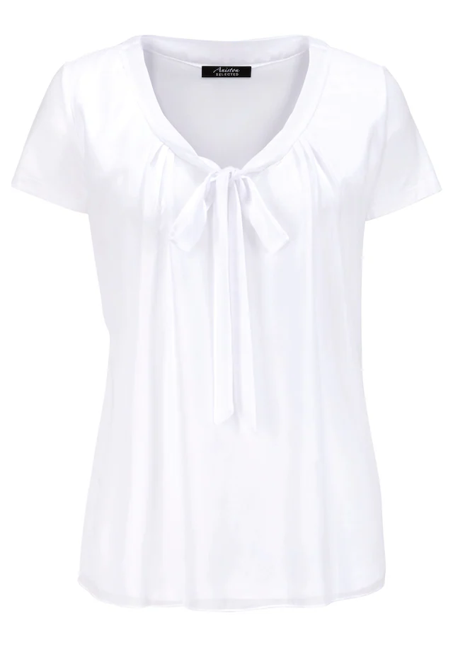 Aniston SELECTED Shirtbluse mit gedoppeltem Vorderteil