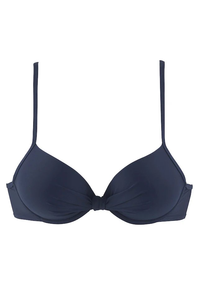 s.Oliver Bügel-Bikini-Top »Spain« mit geraffter Mitte