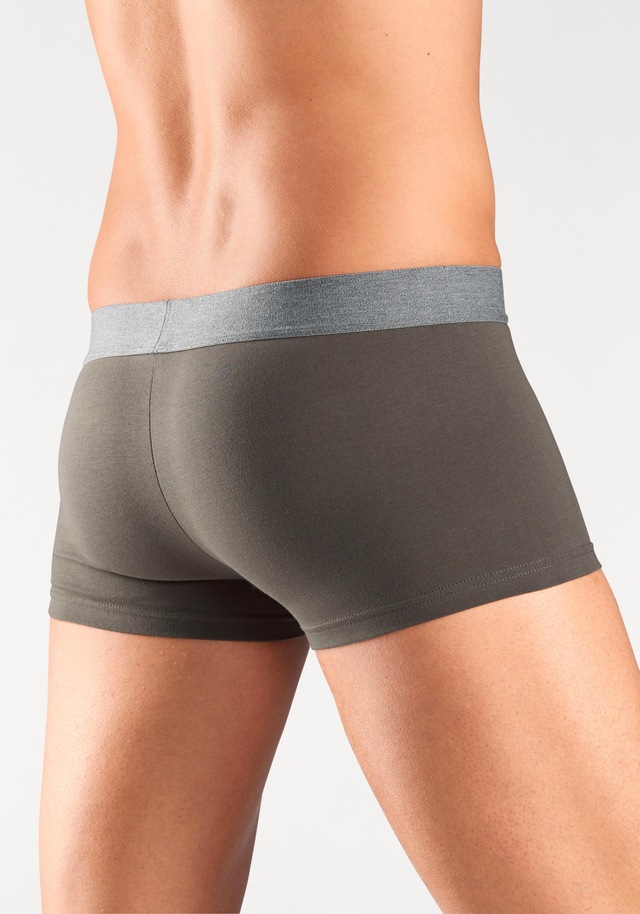 s.Oliver Hipster Packung, 4 Stk. knapp sitzende Boxershorts für Herren aus Baumwoll-Mix