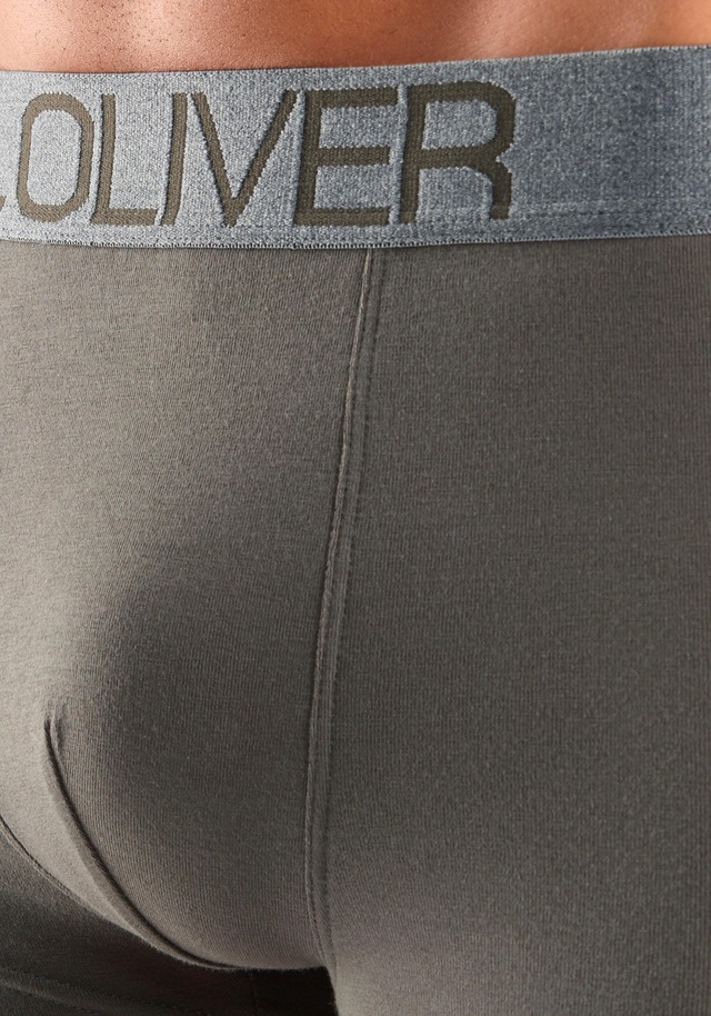 s.Oliver Hipster Packung, 4 Stk. knapp sitzende Boxershorts für Herren aus Baumwoll-Mix