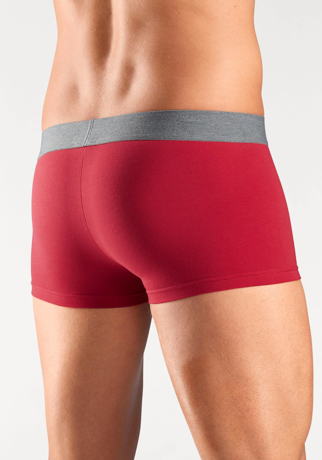 s.Oliver Hipster Packung, 4 Stk. knapp sitzende Boxershorts für Herren aus Baumwoll-Mix