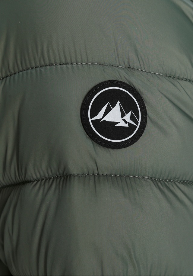 Polarino Steppjacke mit Kapuze Übergangsjacke für kühle Tage, aus leichtem Webmaterial