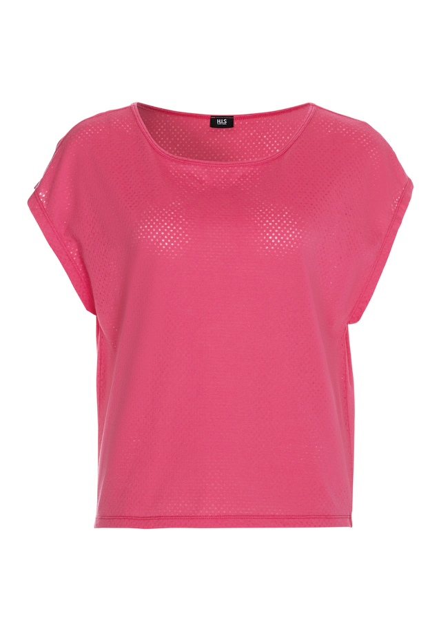 H.I.S Trainingsshirt »2-tlg. Shirt & Top« Spar-Set, 2 Stk. Kurzarm, bequeme Passform, sportlich, atmungsaktives Material