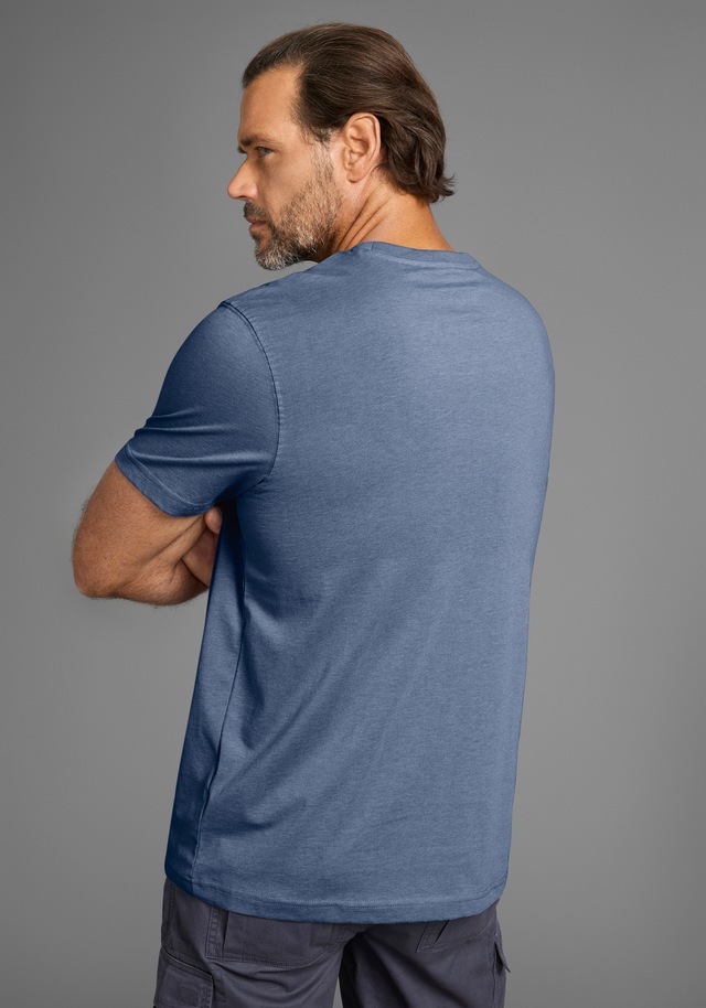 Man's World Rundhalsshirt 2er-Pack, Kurzarm, Basic-Stil, aus Baumwollmischung, 2er-Pack