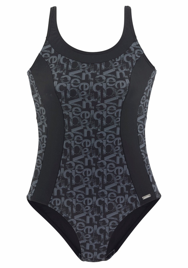Venice Beach Badeanzug »Karibik« mit trendigem Alloverdruck und Shaping-Effekt