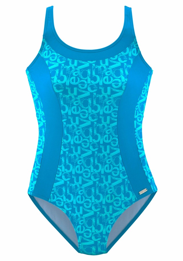 Venice Beach Badeanzug »Karibik« mit trendigem Alloverdruck und Shaping-Effekt
